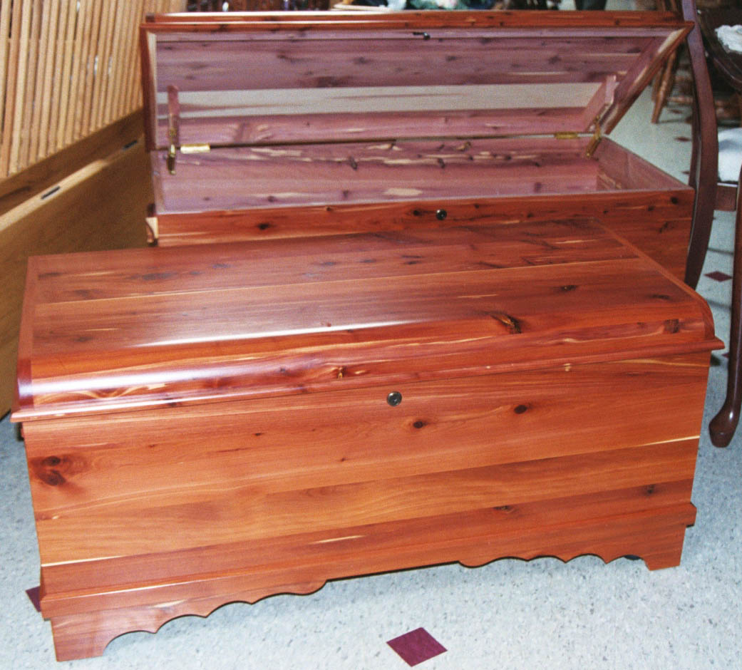 The Medium Chest shown behind the Grand Chest for Comparison